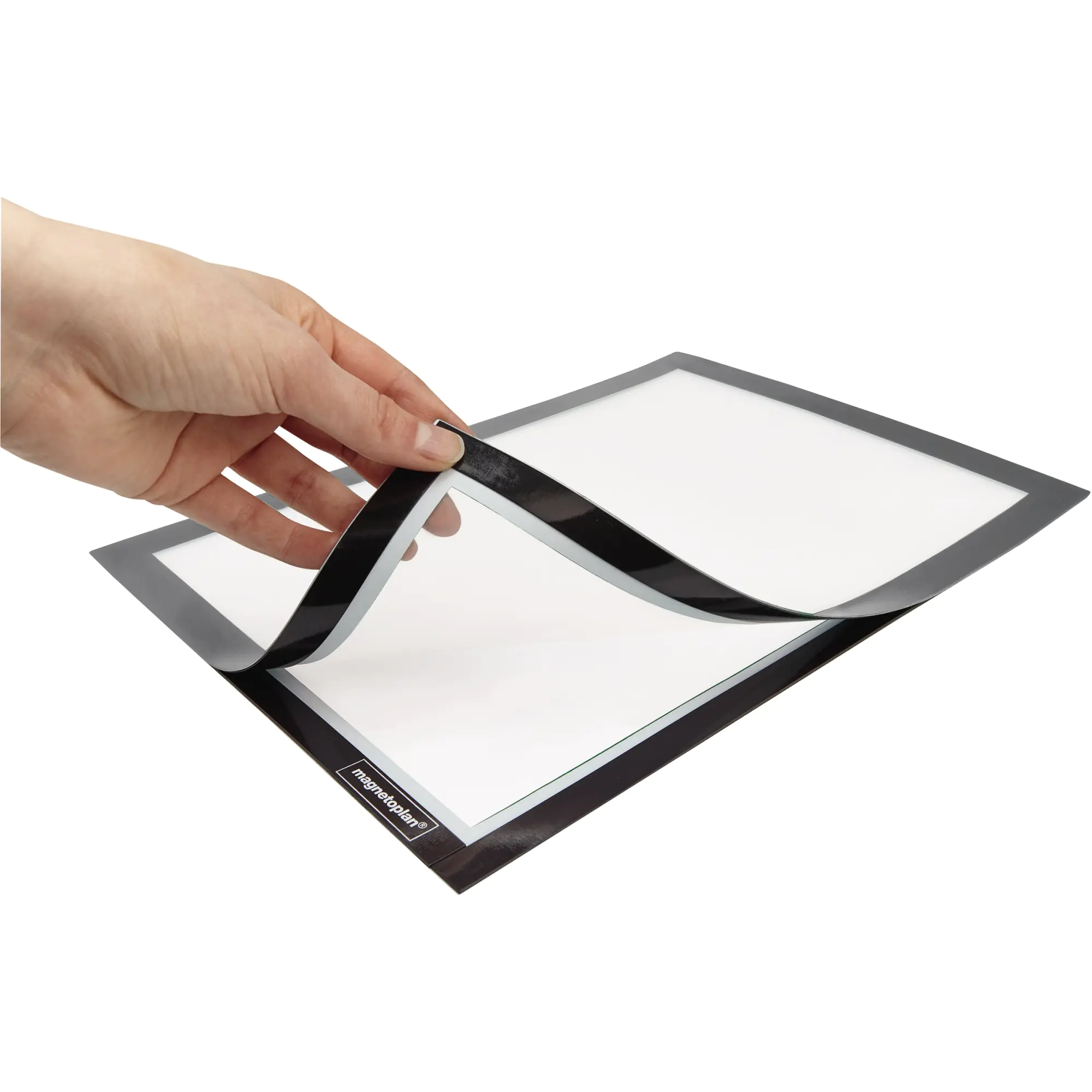 magnetoplan Rahmen magnetofix A6 sk schwarz 2St. aus der Kategorie Dokumentenhalter