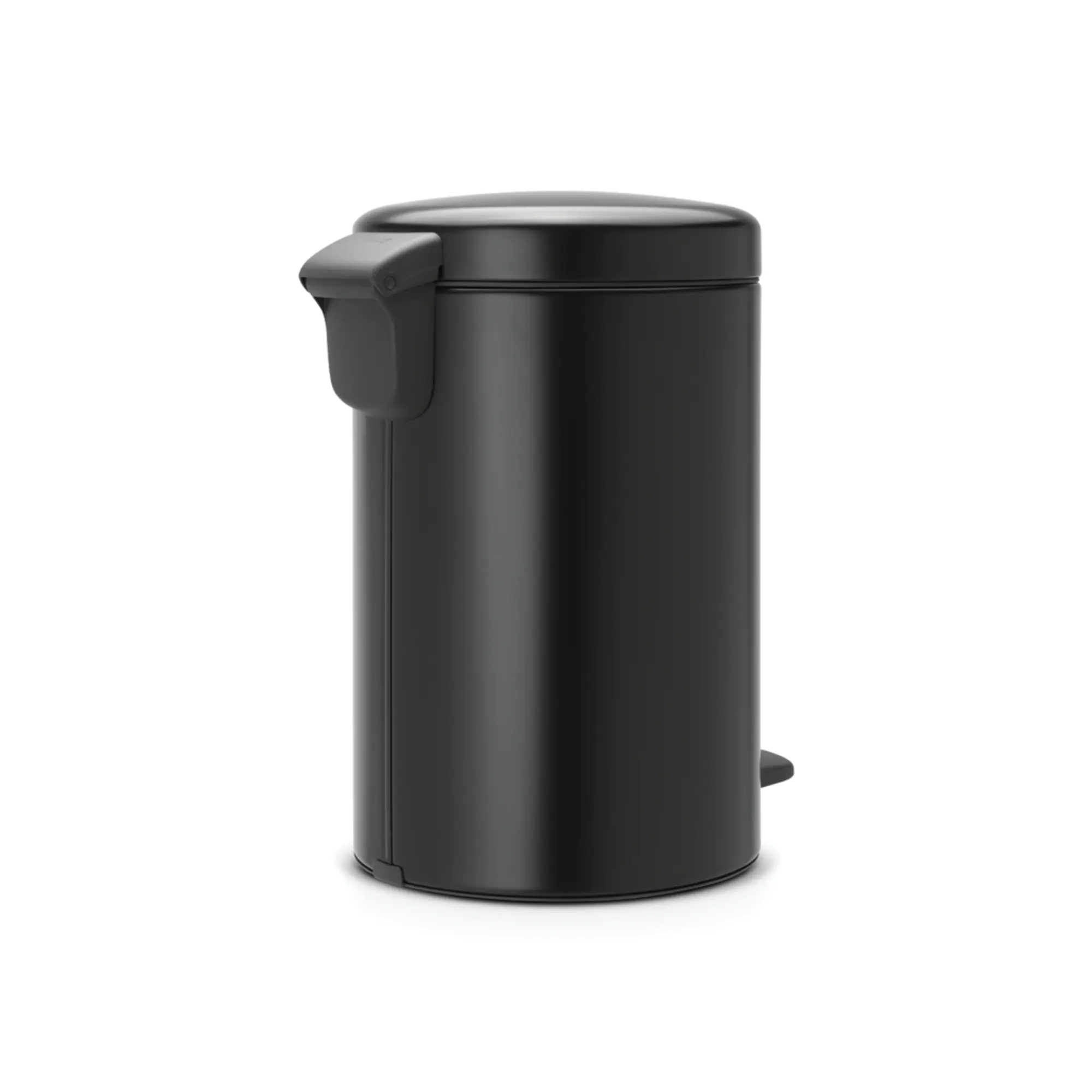 Brabantia NewIcon Treteimer 12L matt schwarz aus der Kategorie Abfalleimer