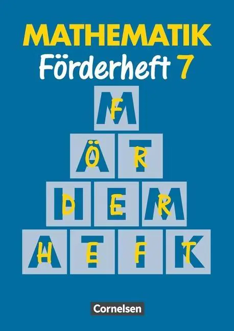 Mathematik 7. Schuljahr. Förderheft. Neue Ausgabe für Sonderschulen aus der Kategorie Mathematik