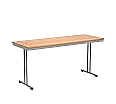Klapptisch, 160x60 cm (B/T), 72 cm hoch, T-Fuß,