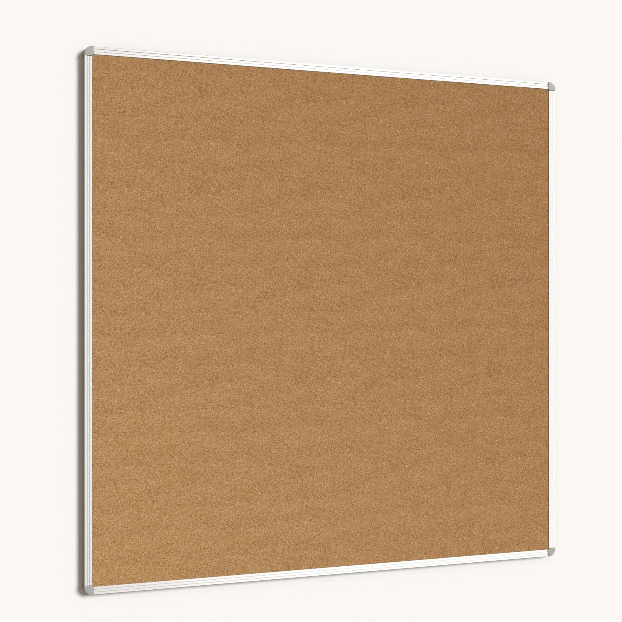 Korktafel 120x120 cm, ohne Ablage, aus der Kategorie Schultafeln