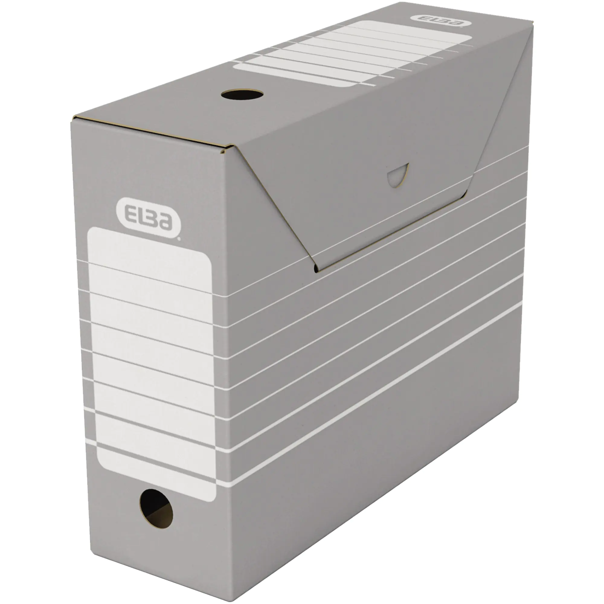 Elba Archivschachtel tric 9,5x26,5X34cm Pappe gr/ws aus der Kategorie Archivierung