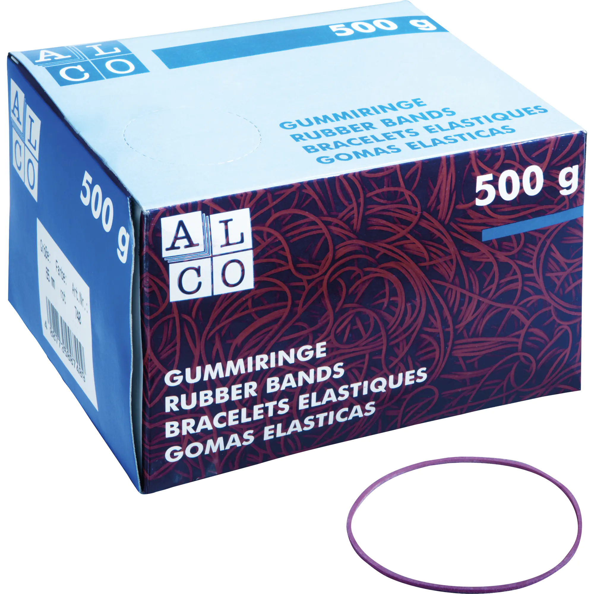 Alco Gummiring 85mm Kautschuk rot 500g/Pack. aus der Kategorie Versand & Verpackung