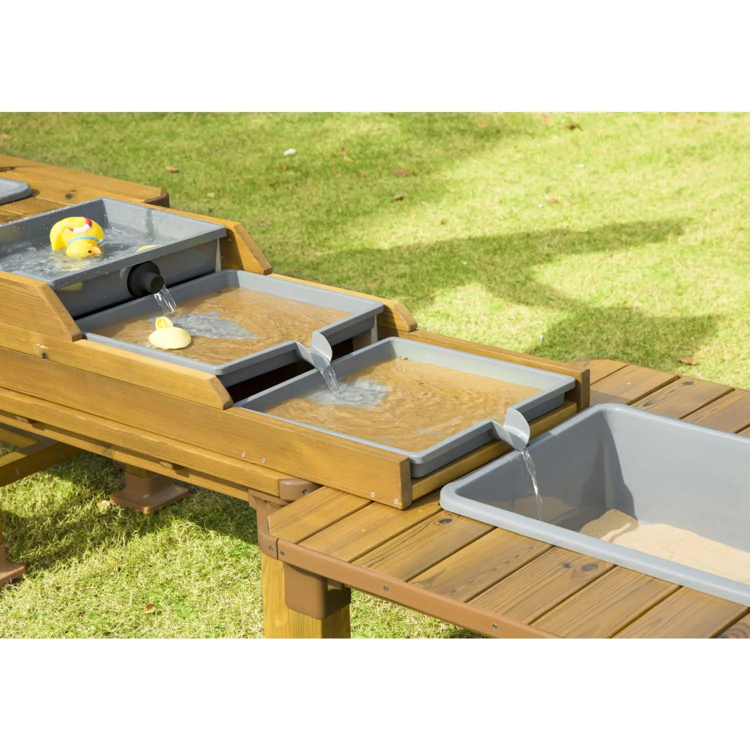 Outdoor Sand und Wassertisch, Set aus zwei Tischen aus der Kategorie Tische
