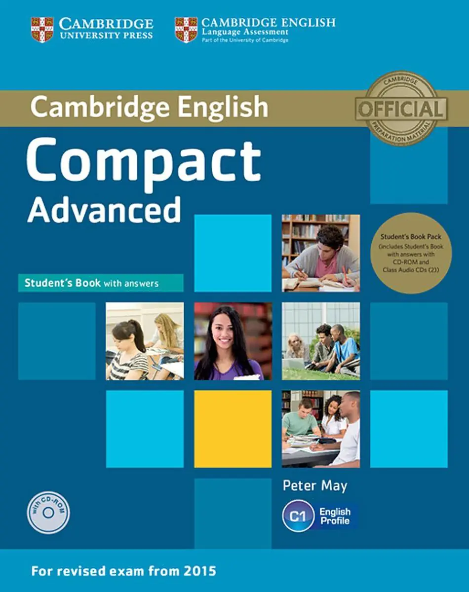 Compact Advanced Student's  Book Pack + answers + classCDs(2)+ CD-ROM aus der Kategorie Englisch