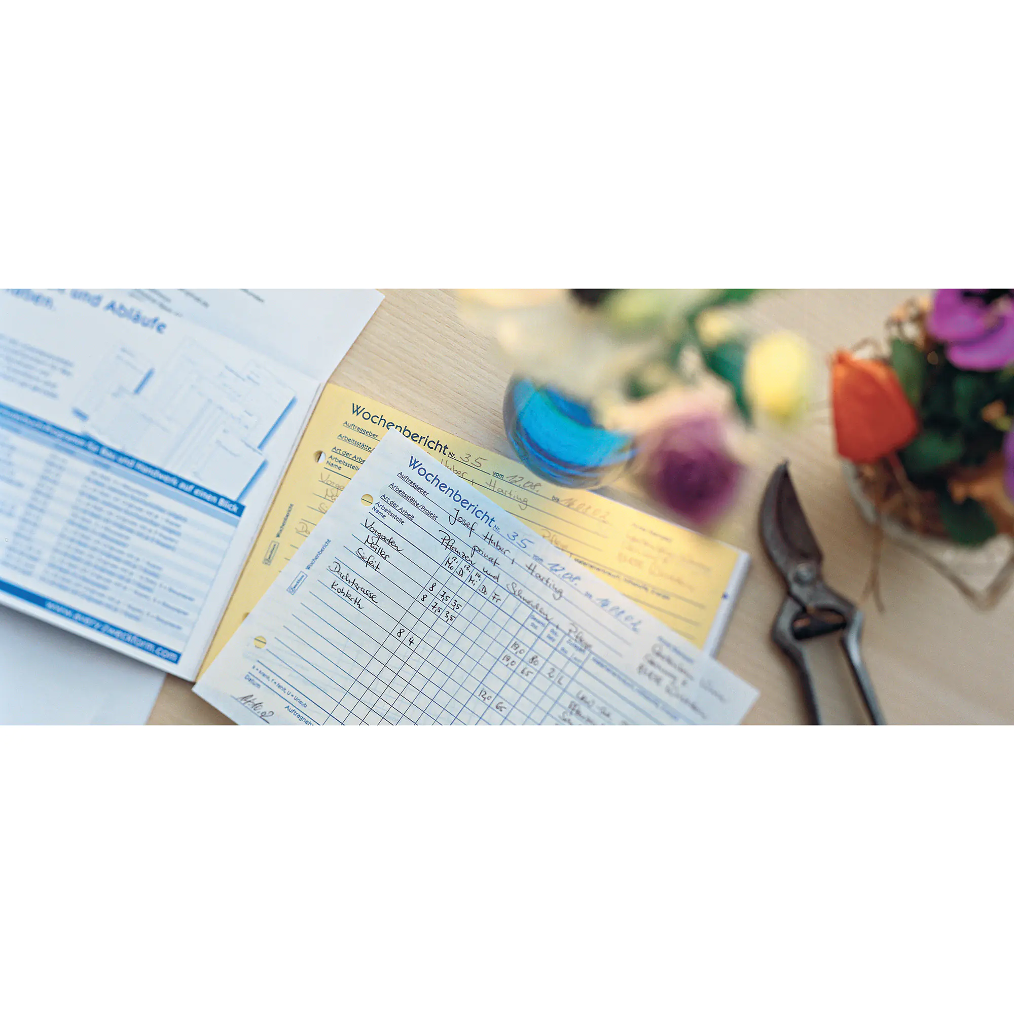 Avery Zweckf. Wochenbericht DIN A5 quer 80Blatt aus der Kategorie Formulare