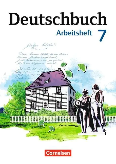 Deutschbuch. 7. Schuljahr. Arbeitsheft mit Lösungen aus der Kategorie Deutsch