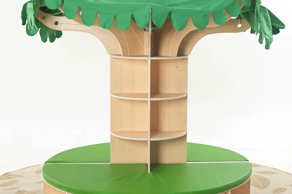 Wisdom Baum | Leseinsel Set | Ø ca. 320 x 174 cm | Holz aus der Kategorie Leseinseln