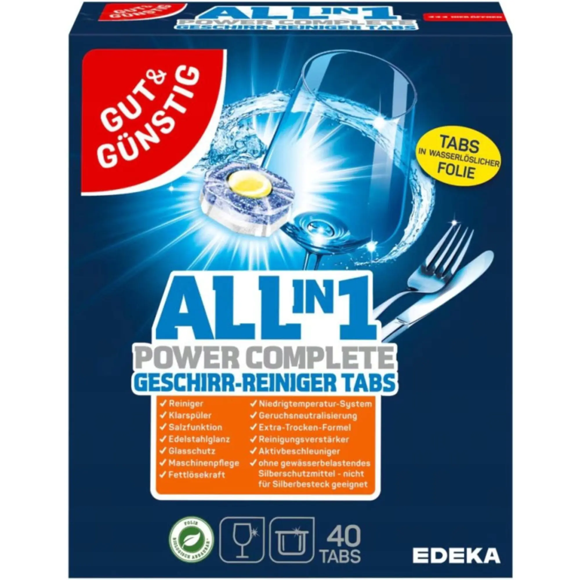 Gut & günstig  Spülmaschinentabs ALLin1 40St aus der Kategorie Reinigungsmittel