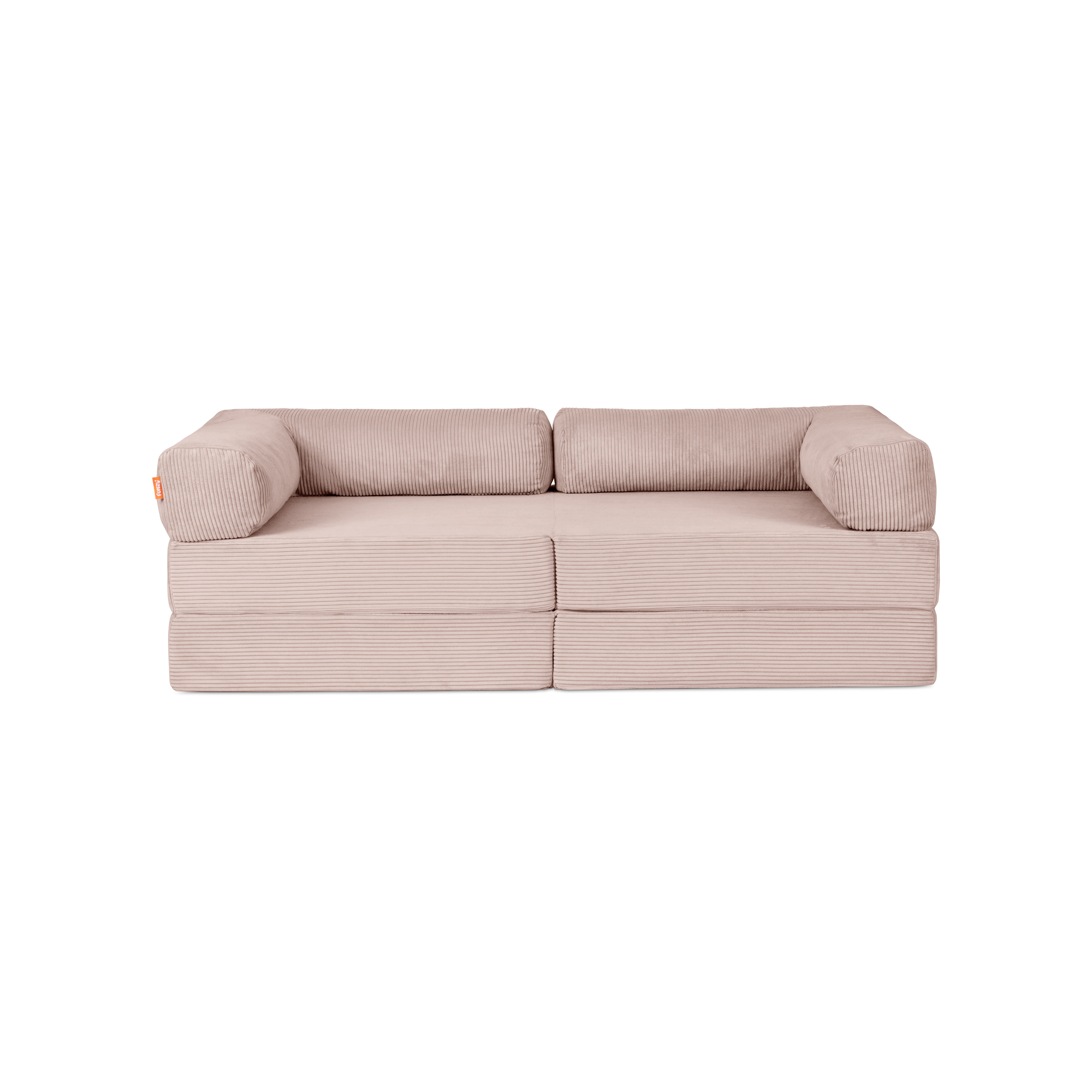 Funzy Spielsofa 2-Sitzer 210 × 105 × 72 cm (B×L×H), Gewicht 47 kg mit Cordbezug aus der Kategorie Funzy