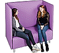 Akustik Sofa, 2- bis 3-Sitzer, Höhe 132, 146x77 cm (B/T), aus der Kategorie Akustik-Polstermöbel