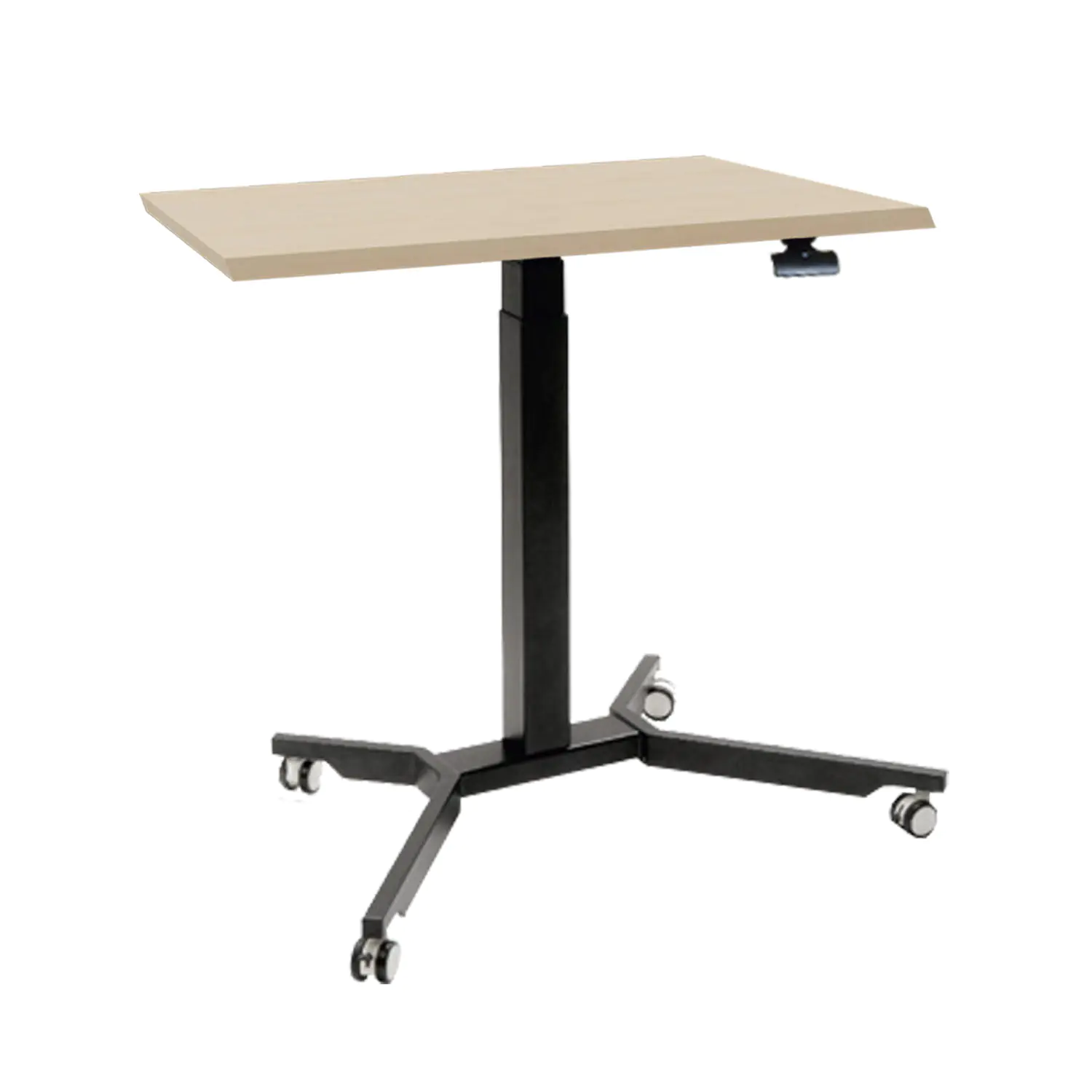 Lehrertisch, höhenverstellbar von 80-120 cm, quadratisch 70x70 cm aus der Kategorie Lehrertische