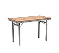Klapptisch, 120x60 cm (B/T), 72 cm hoch, 4-Fuß,