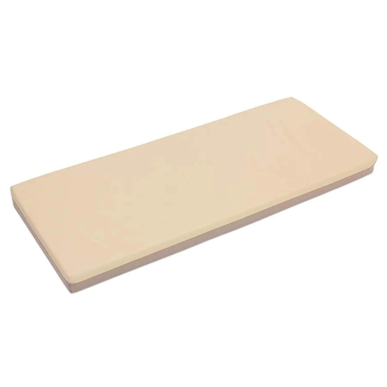 Liegepolster 115 x 60 x 6 cm, Farbe hellbeige/beige aus der Kategorie Spielpodeste