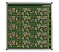 Personal-Raum-Plan, 12 Stunden, 53 Spalten, 123x117 cm, aus der Kategorie Personal- Raum- Tafeln 12h