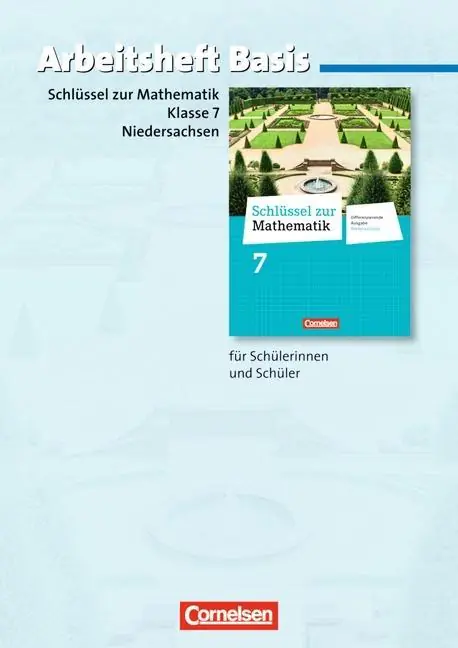 Schlüssel zur Mathematik 7. Schuljahr. Basisarbeitsheft mit eingelegten Lösungen aus der Kategorie Mathematik