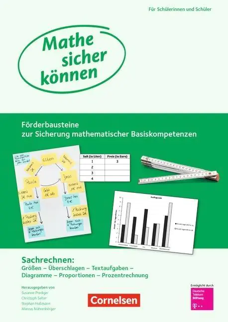 Mathe sicher können 5.-8. Schuljahr - Förderbausteine Sachrechnen aus der Kategorie Mathematik