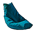 Außenhülle für Chillout Bag Large Blau (o. Füllung) aus der Kategorie Sonstige Sitzgelegenheiten