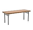 Klapptisch, 180x70 cm (B/T), 72 cm hoch, 4-Fuß,