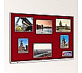 Textiltafel 180x120 cm, mit durchgehender Ablage,