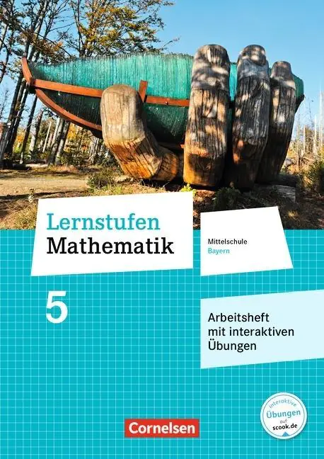 Lernstufen Mathematik 5. Schuljahr. Arbeitsheft +interaktive Übungen  Bayern aus der Kategorie Mathematik