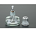 Spiritusbrenner, komplett, Glas aus der Kategorie Laborbrenner