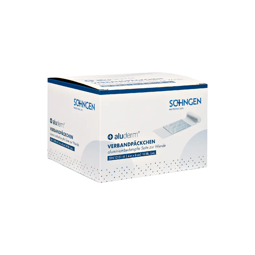 aluderm® Verbandpäckchen mittel Verpackungseinheit 10 St. aus der Kategorie Erste Hilfe