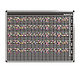 Personal-Raum-Plan, 10 Stunden, 73 Spalten, 103x157 cm,
