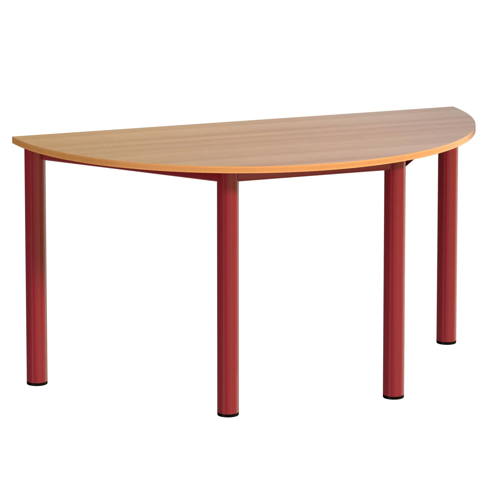 Halbrundtisch, 160x80 cm (B/T), 72 cm hoch, aus der Kategorie Rundtische