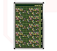 Personal-Raum-Plan, 12 Stunden, 33 Spalten, 123x77 cm, aus der Kategorie Personal- Raum- Tafeln 12h