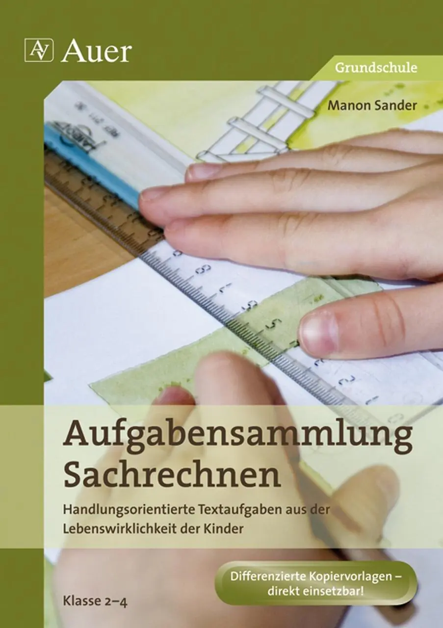 Aufgabensammlung Sachrechnen Klasse 2-4 aus der Kategorie Mathematik