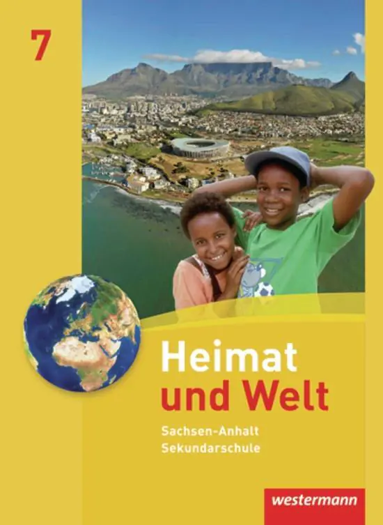 Heimat und Welt 7. Schülerband. Sekundarschule. Sachsen-Anhalt aus der Kategorie Geographie