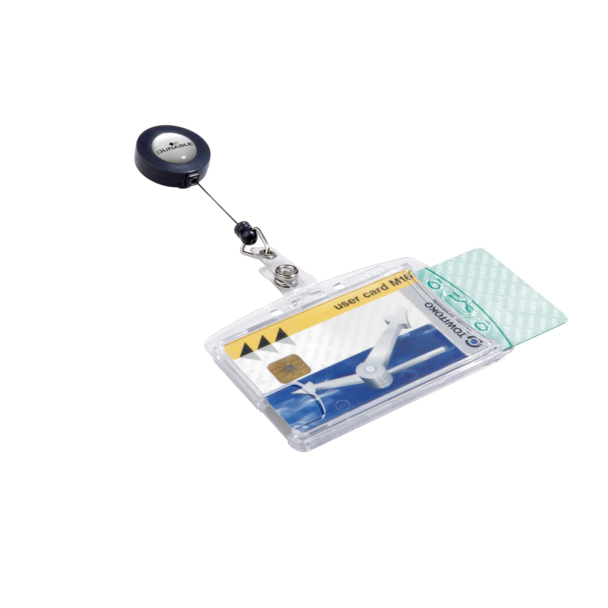 Durable Ausweishalter 85x54mm tr 10St aus der Kategorie Möbel & Ausstattung