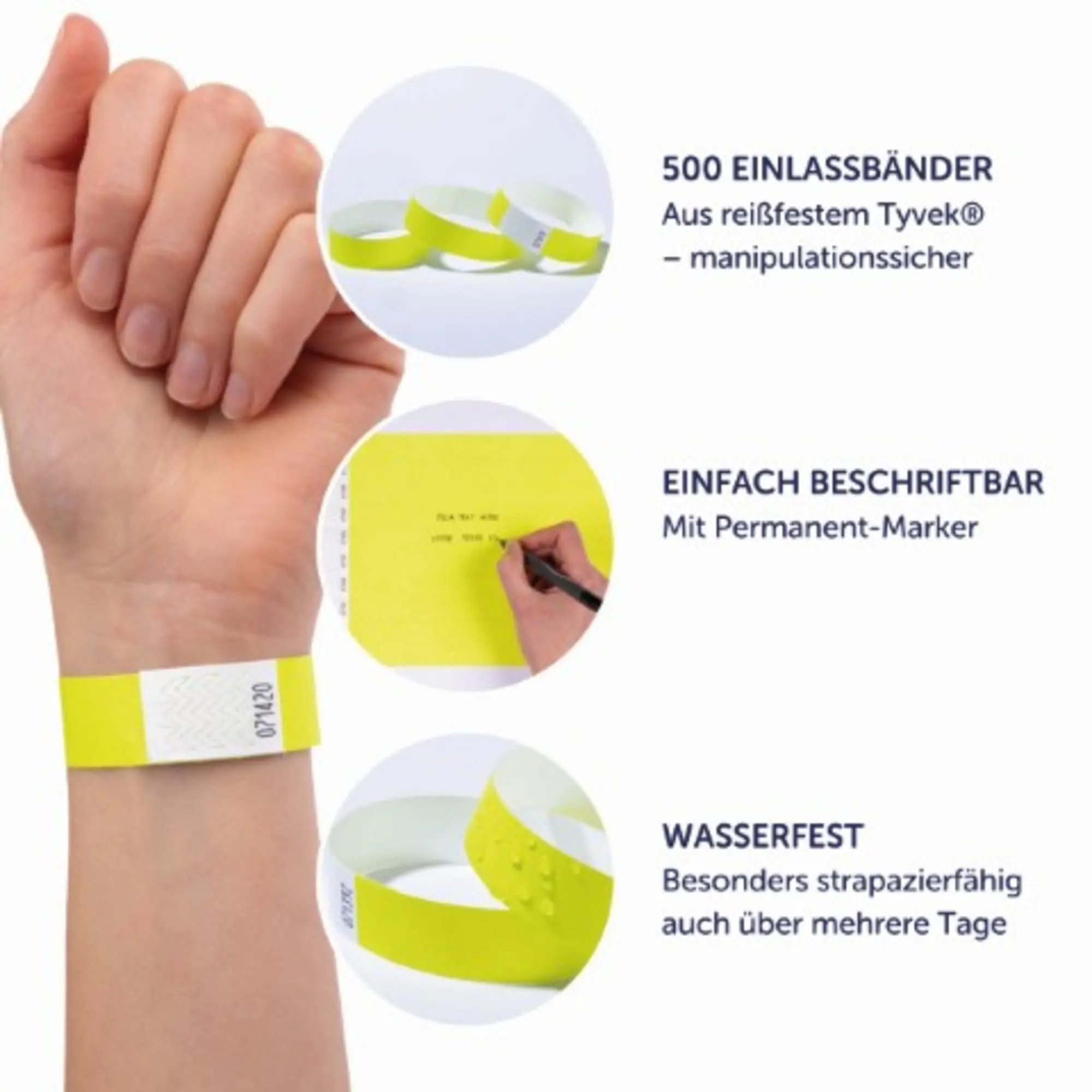 Avery Zweckform Einlassband neon ge 500St aus der Kategorie Spiel & Spaß