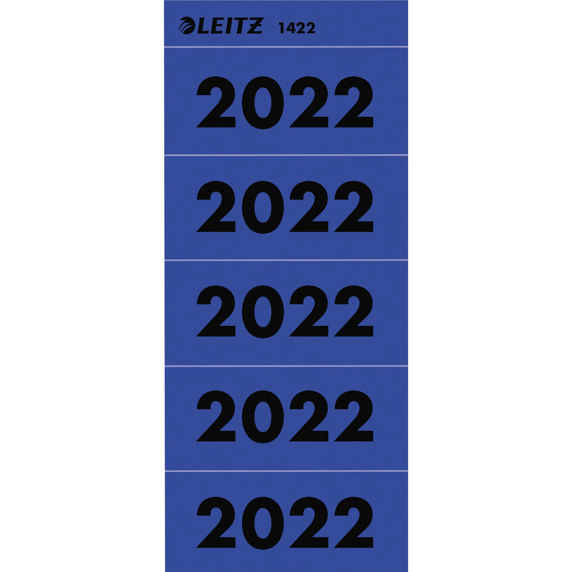 Leitz Jahresschild 2022 blau 100 St./Pack. aus der Kategorie Ordnerzubehör