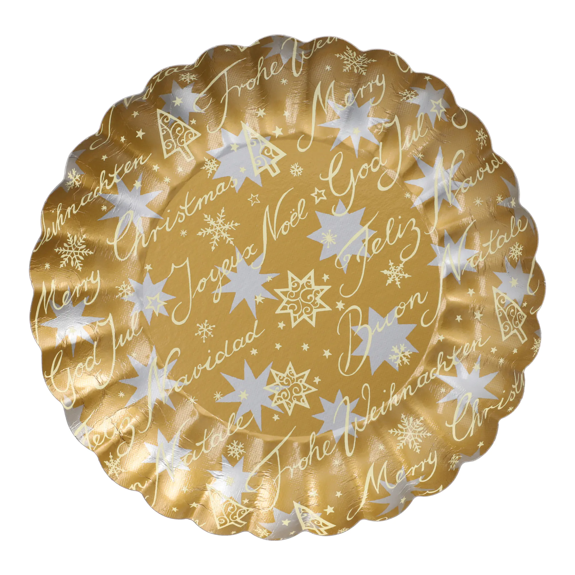 Papstar Präsentierschale Weihnachten 23cm sort 2St aus der Kategorie Haushaltsbedarf