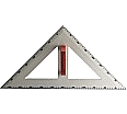 Zeichendreieck, 90°,45°,45°, Kunststoff weiß, Hypotenuse 60 cm, aus der Kategorie Zeichengeräte