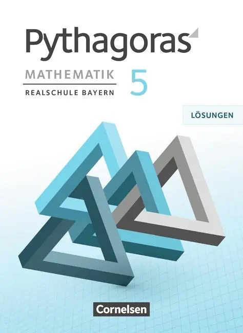 Pythagoras 5. Schuljahr. Lösungen. Realschule. Bayern aus der Kategorie Mathematik