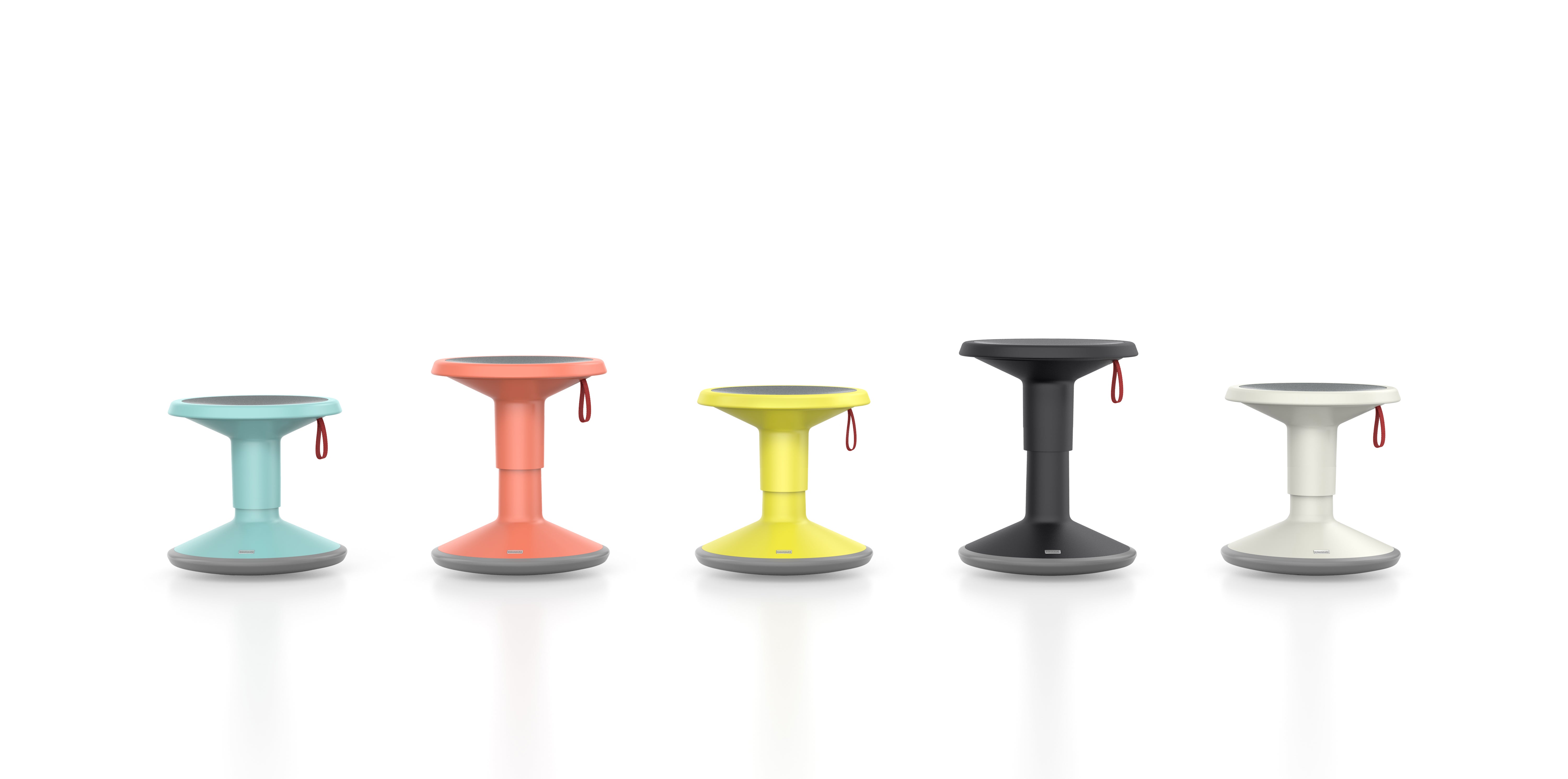 Sitz-Steh-Hocker UPis 110U höhenverstellbar 59-84,5cm, Tragfähigkeit max. 110kg aus der Kategorie Hocker