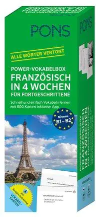 PONS Power-Vokabelbox Französisch Fortgeschrittene aus der Kategorie Französisch