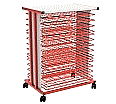Bildertrockenwagen,  83 cm hoch,  60x42 cm (B/T), 15 Trockengitter, aus der Kategorie Tische