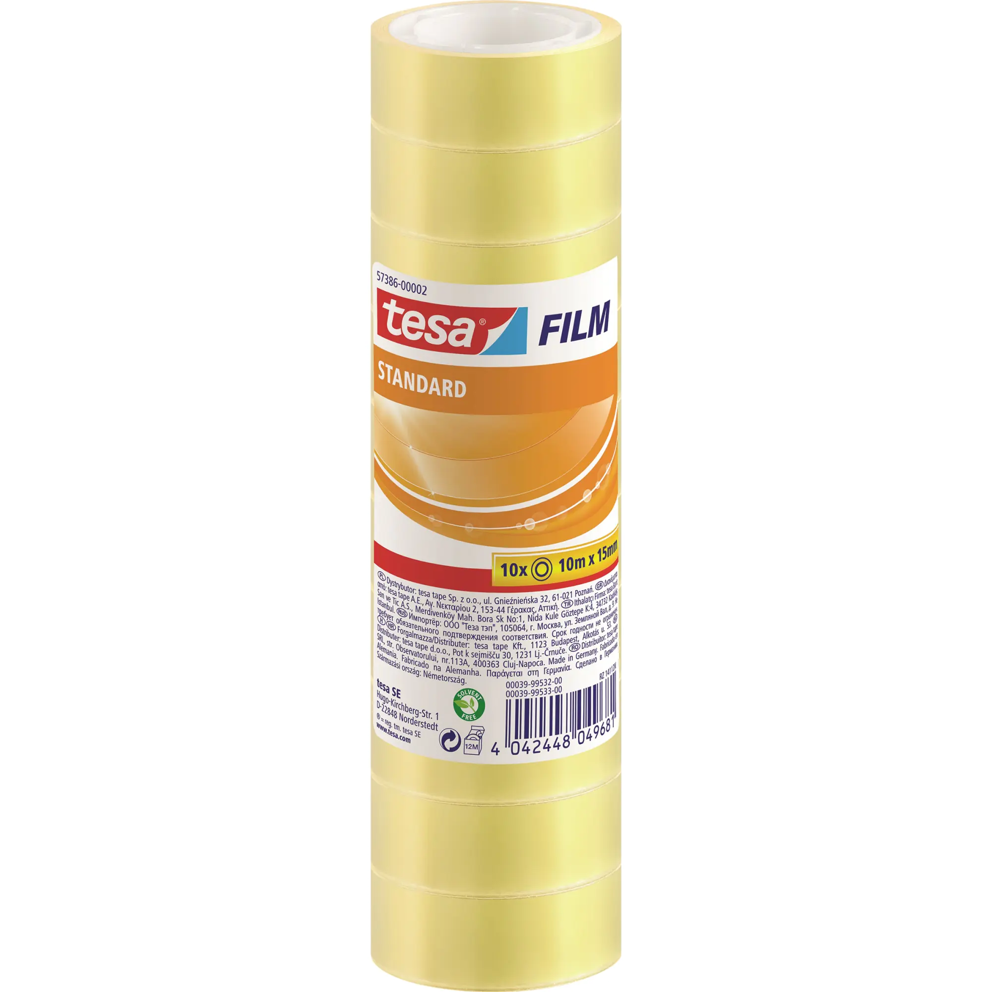 tesa Klebefilm 15mmx10m 10 St./Pack. aus der Kategorie Kleber & Befestigung