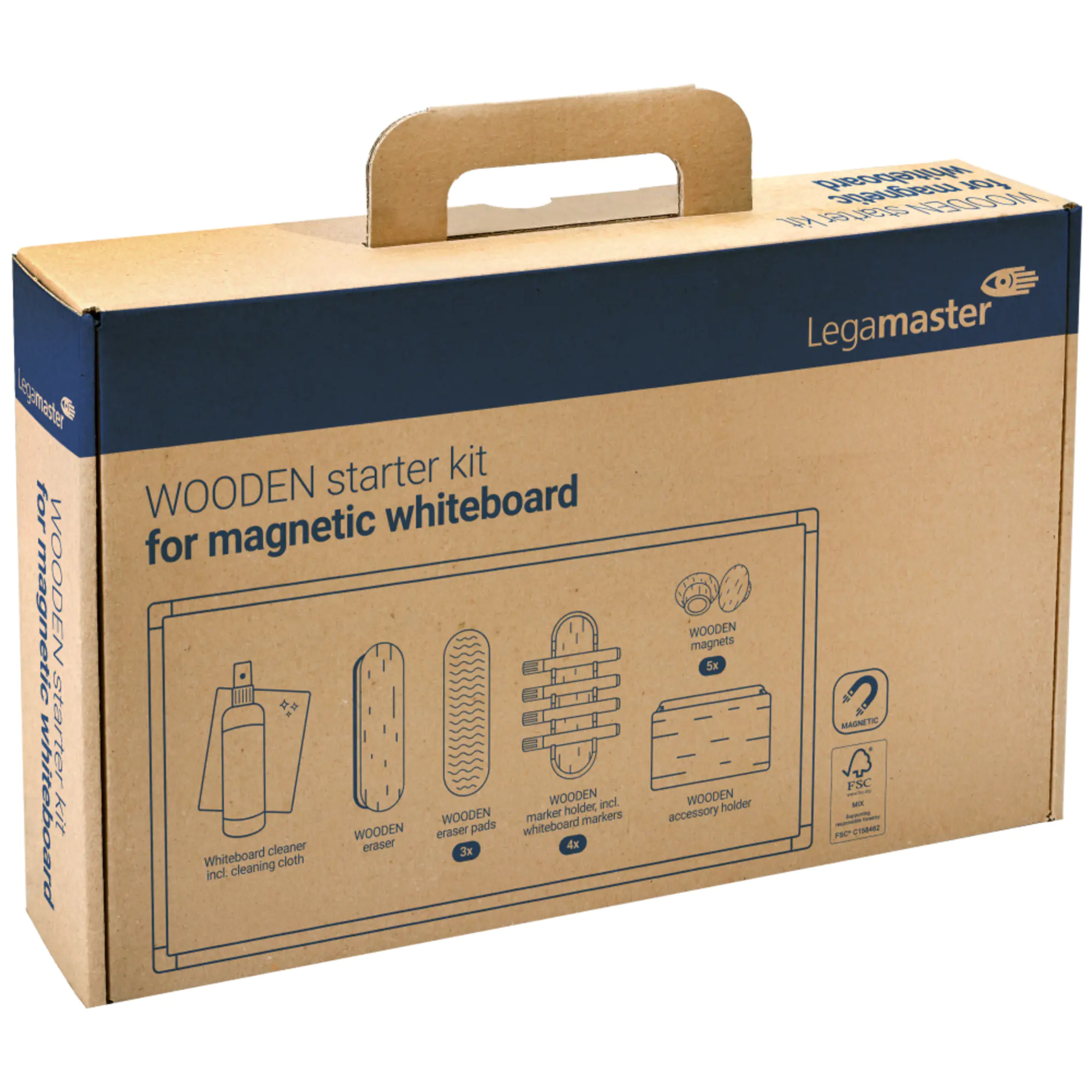 Legamaster Zubehör-Starterkit WOODEN Whiteboard aus der Kategorie Whiteboards