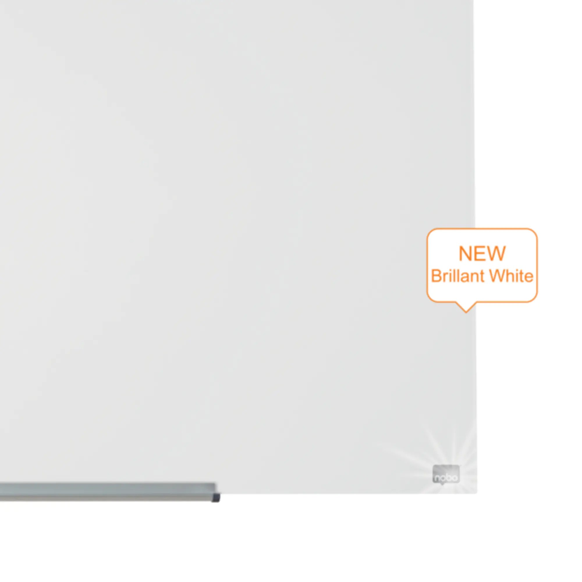 Nobo Weißwandtafel 993x559mm weiß aus der Kategorie Glastafeln