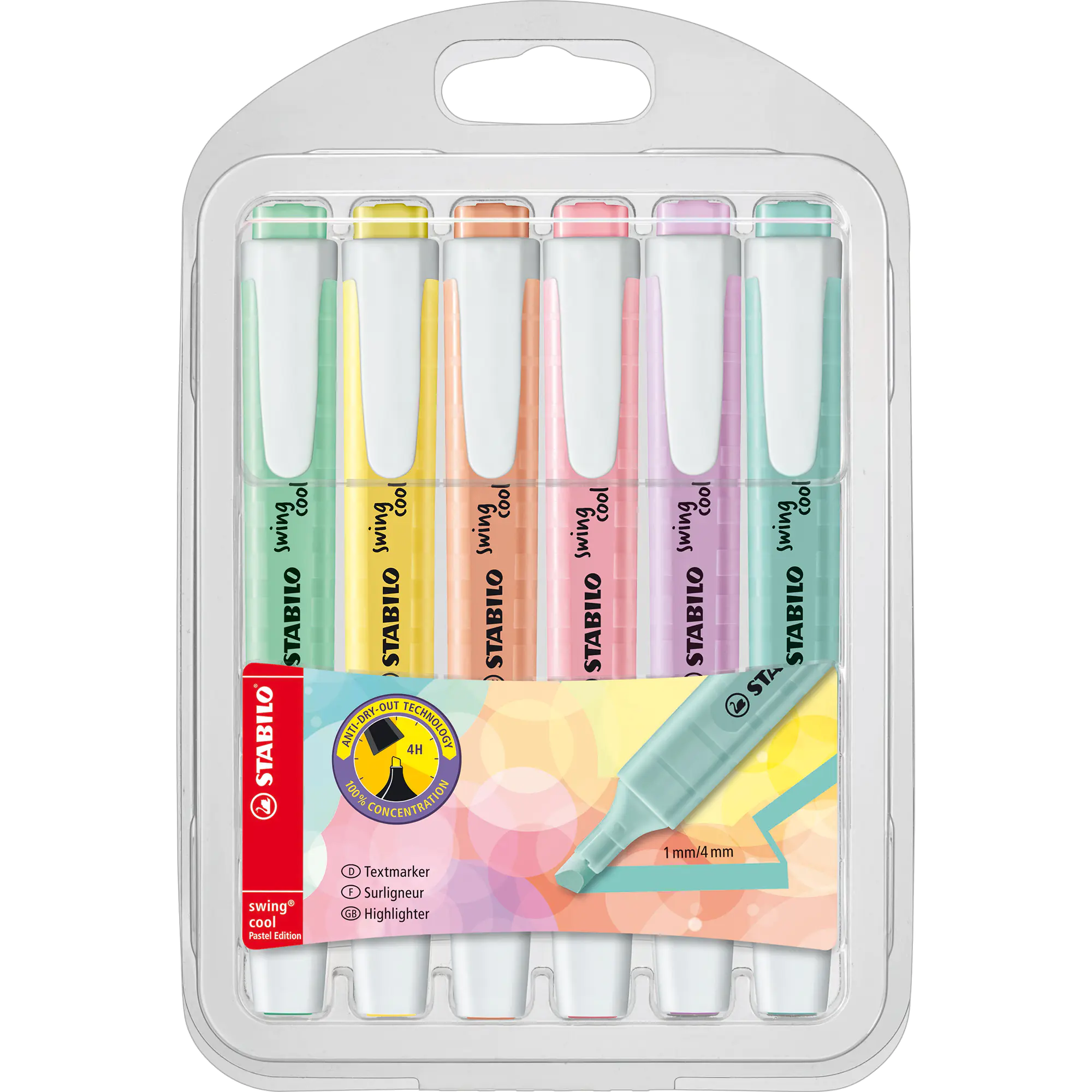 Stabilo Textmarker swing cool 6 St./Pack. aus der Kategorie Marker
