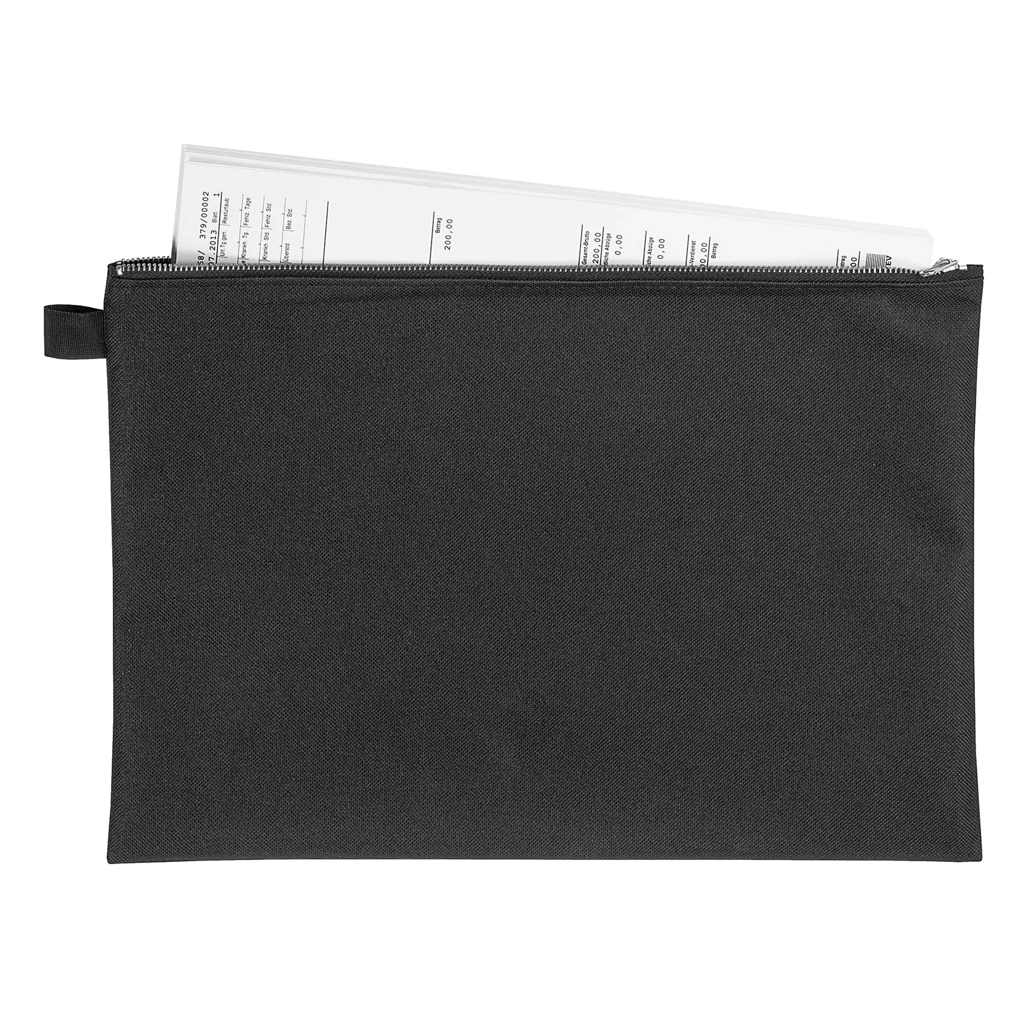 Veloflex Banktasche DIN A4 Reißverschl. Textil sw aus der Kategorie Taschen