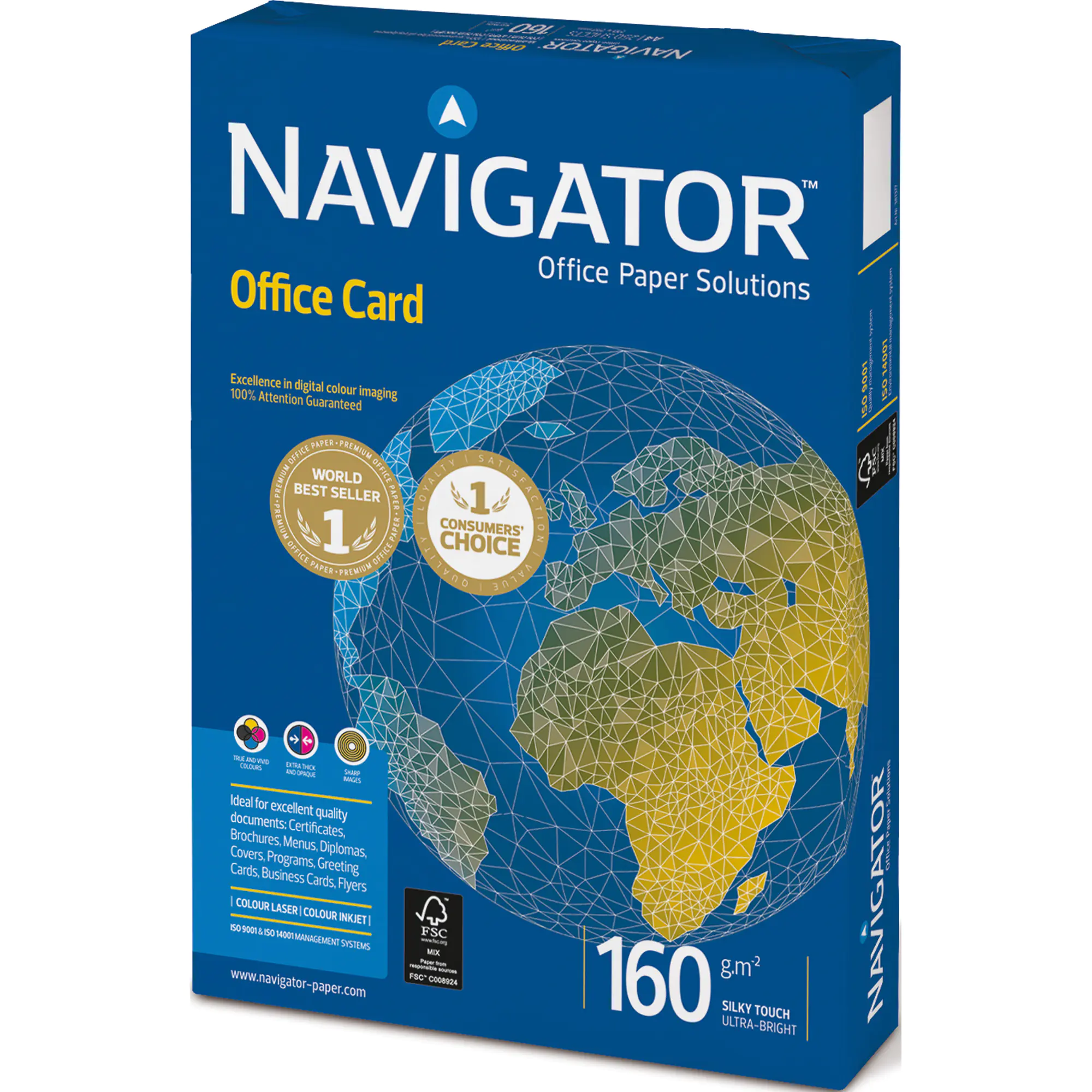 Navigator Kopierpapier Office Card A4 160g 250Bl. aus der Kategorie Büro- und Schreibbedarf
