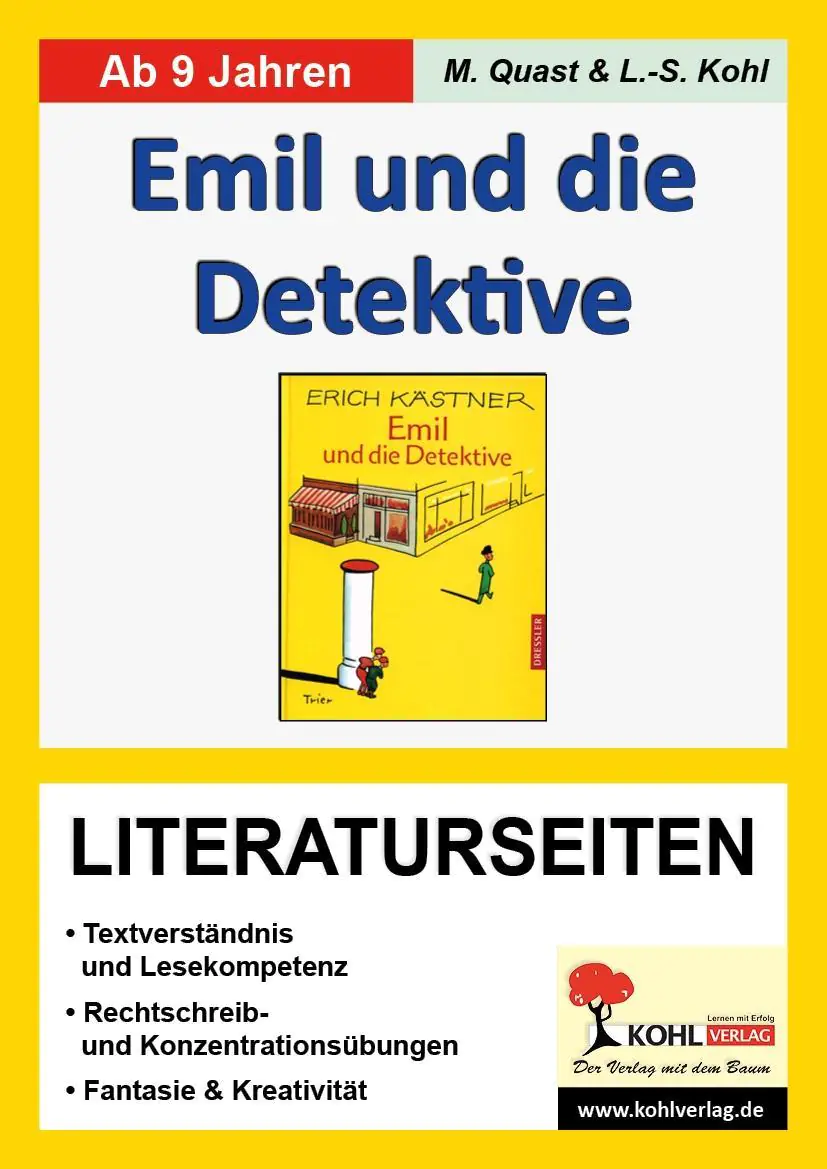 Emil und die Detektive / Literaturseiten aus der Kategorie Deutsch