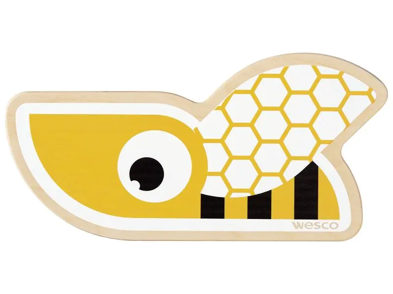 Dekoelement Biene B x H 32 x 16 cm aus der Kategorie Garderobenmöbel