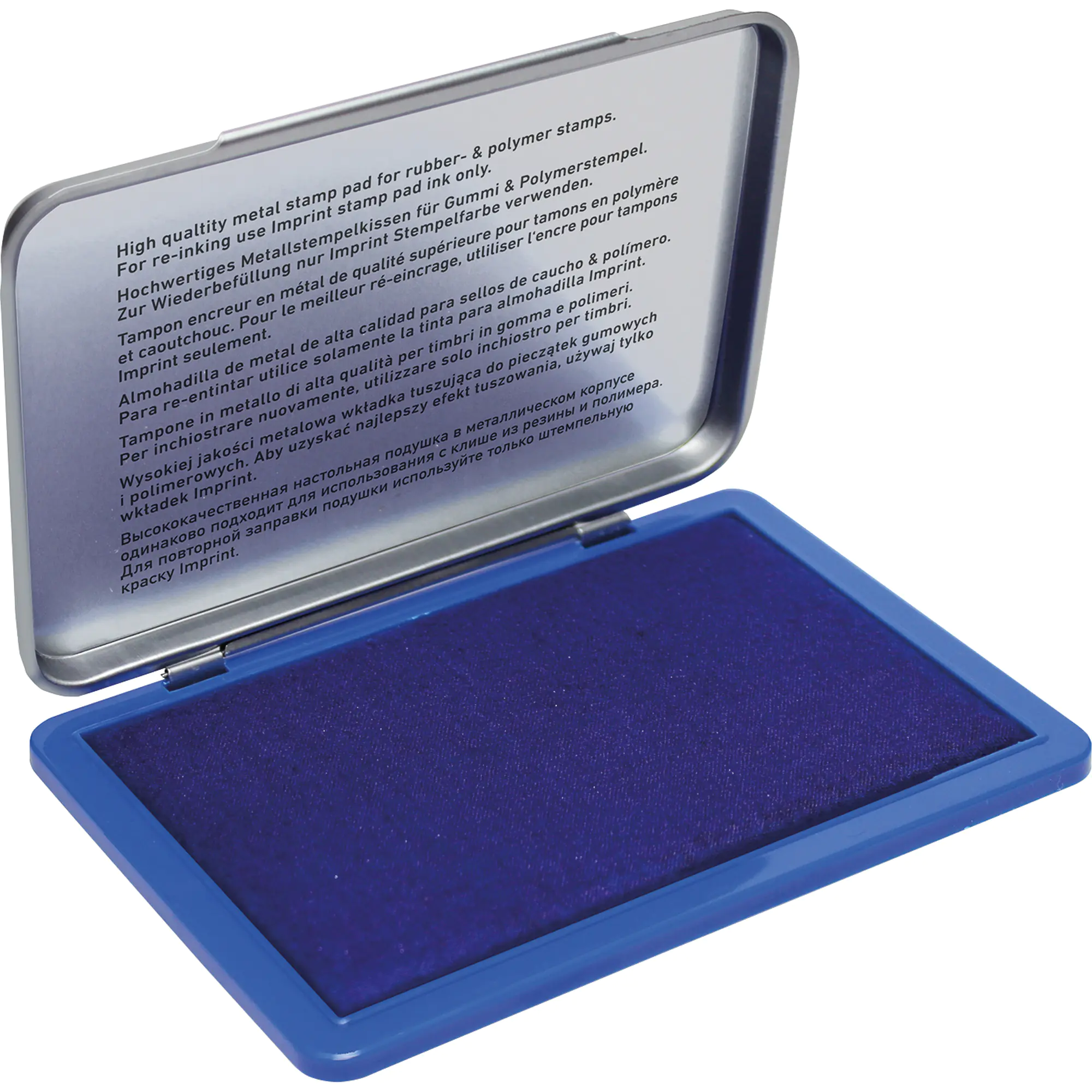 Handstempelkissen Imprint 9072M 11x7cm No.2 blau aus der Kategorie Stempel
